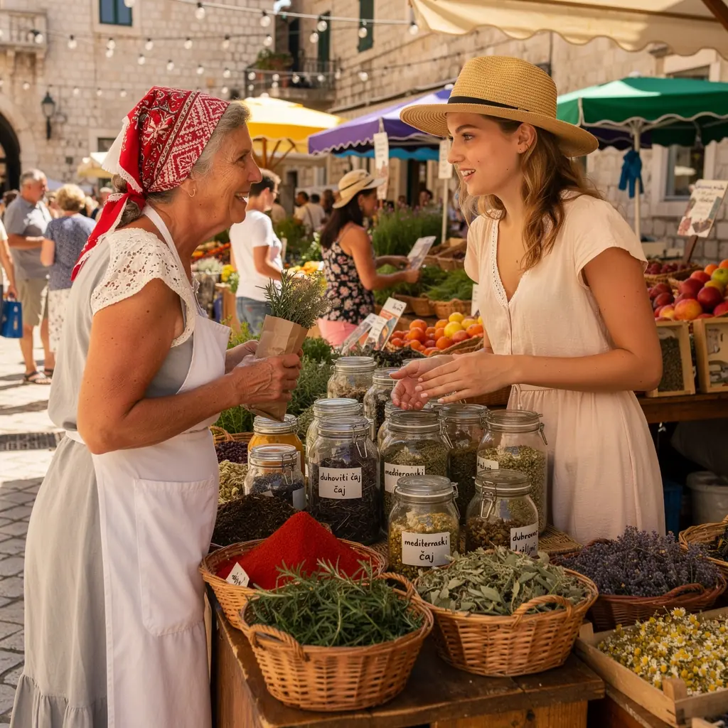 Zagrijavanje čaja u tradicionalnoj čajnoj posudi na otvorenom plamenu.